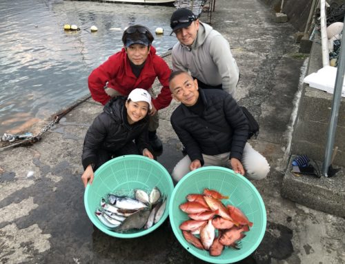 午後からコマセ五目